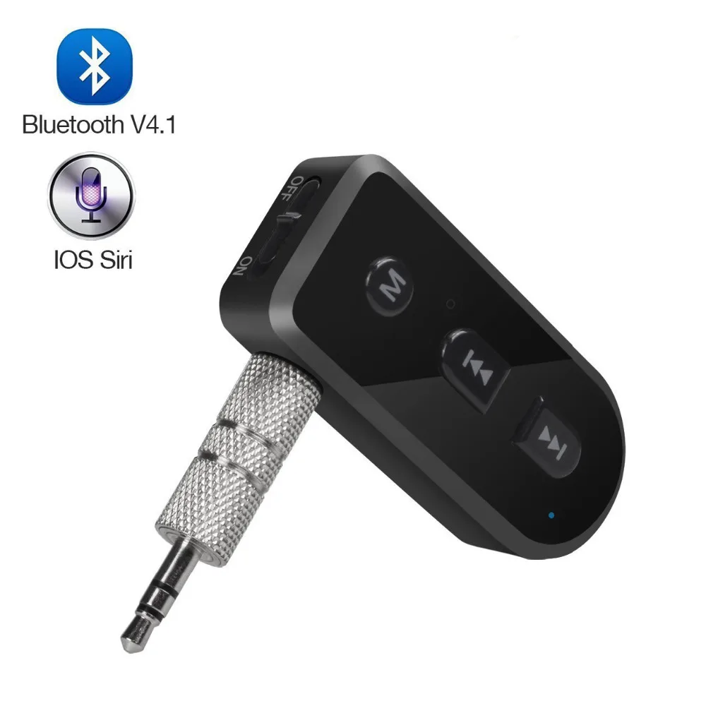 Rylybons Wireless Car Bluetooth Aux Receiver Adapter Bluetooth