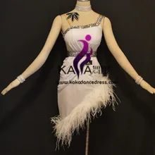 KAKA-L1510, Женская Одежда для танцев, девушки бахрома латинское платье, сальса платье Танго, Самба Румба Чача платье, женское платье