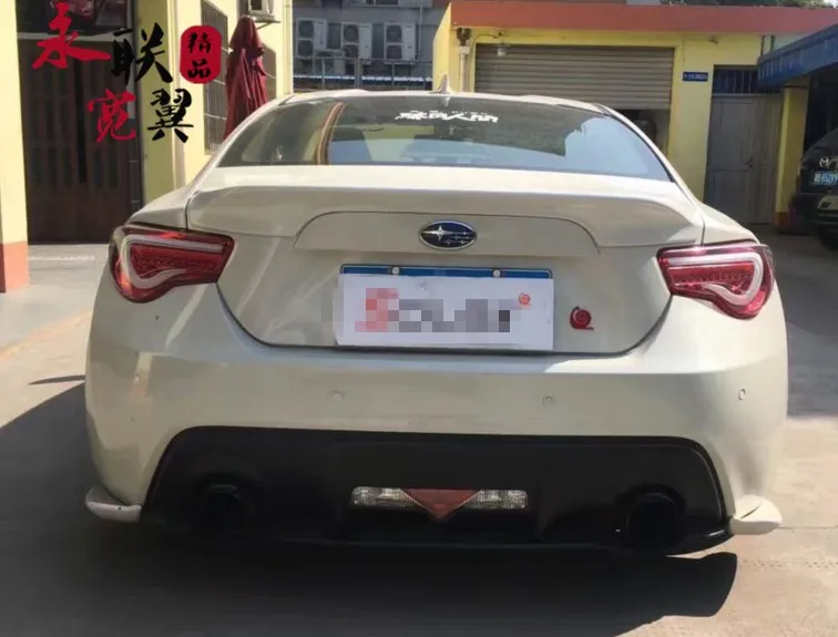 

For Toyota GT86 BRZ Spoiler Wing 2013-2017 For GT86/ Subaru BRZ Primer and paint color car Spoiler TRD style ABS material