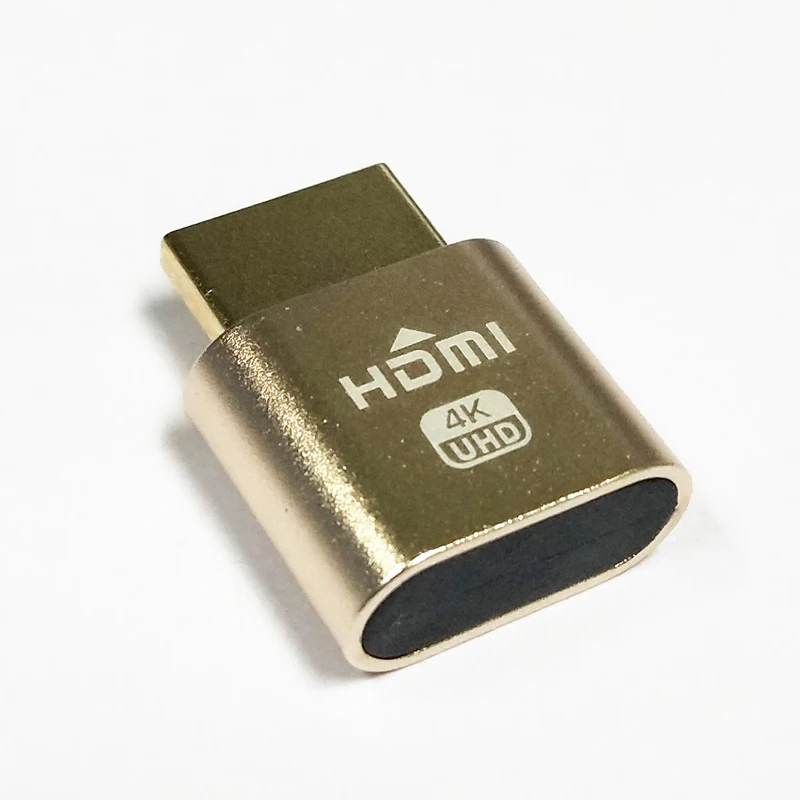Адаптер Виртуального дисплея VGA 1 шт. адаптер HDMI 4 DDC EDID подключаемый разъем