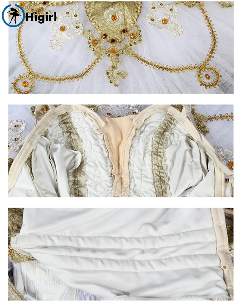 Higirl Professional Classical Ballet Tutus BT9099 Navy Tutu Ballet Costumes Competition Ballet Tutu Gorgeous gold silvery Tutus Higirl Professional Classical Ballet Tutus BT9099 Navy Tutu Ballet Costumes Competition Ballet Tutu Gorgeous gold silvery Tutus