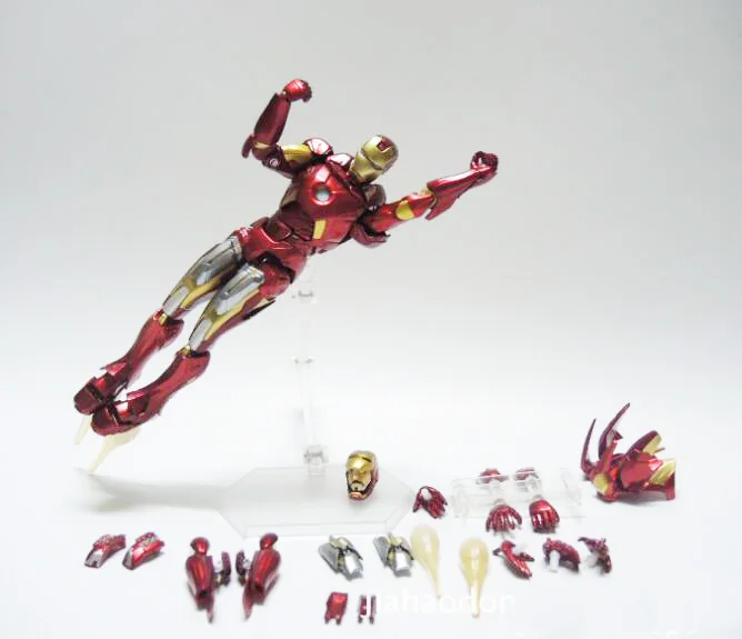 Figma MAX EX 018 026 на флеш накопителей “Мстители” с принтом Железный человек 15 см Marvel