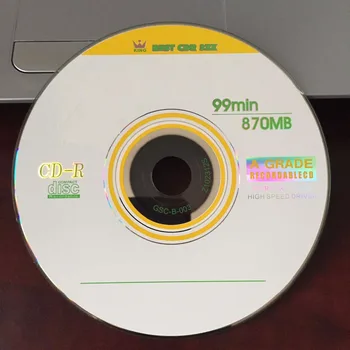 

Wholesale 25 discs A+ Yellow Blank Printed 32x Blank 870 MB CD-R