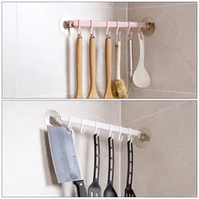 6 filas pares de ganchos gancho con adhesivo fuerte para colgar en la pared de la cocina, creativo baño sin clavos perchero sin costuras ganchos estantes