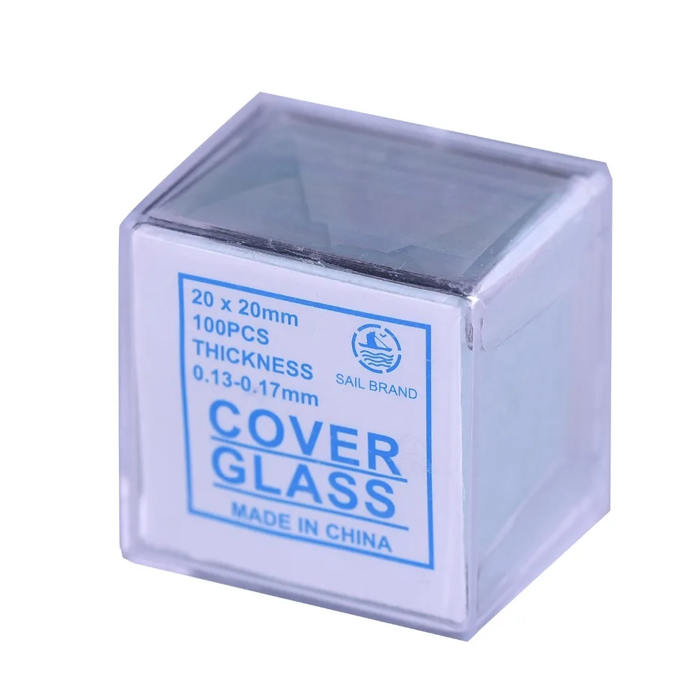 

AMDSP 100 pcs Cover Glass For Preparation Of Specimen for microscope