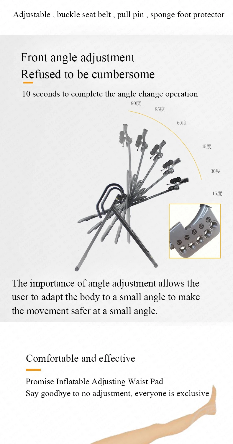 Машина для растягивания спины для обезболивания терапия инверсии таблицы здоровья знак Pro инверсии поясницы перевернутый вниз машина