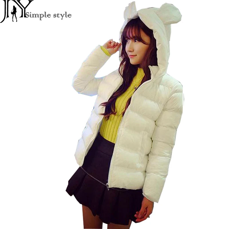 JY 2016 Winter Jacket Women Parka Thick Winter Outerwear