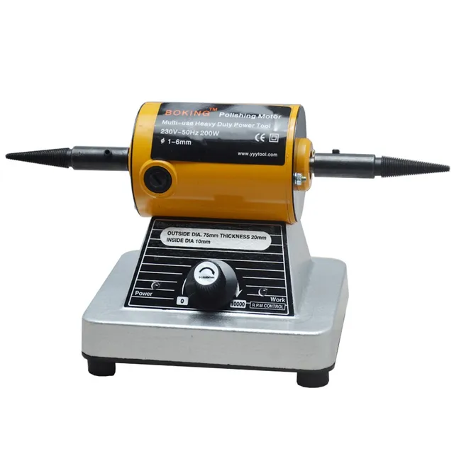 GOXAWEE 10000RPM Mini Bench Grinder Polishing Grinding Machine Bench