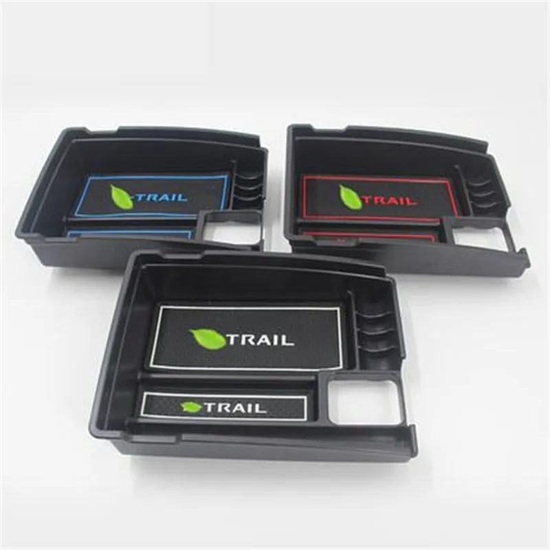 Аксессуары для стайлинга автомобилей для Nissan X trail T32 Rogue стиль пластиковый центральный поддон для хранения подлокотник контейнер коробка-в