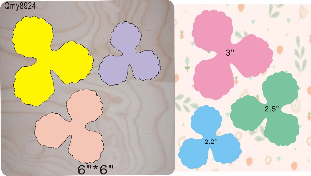 Flower 12 Wood Mould is compatible with most leading machines Mold thickness: 15.8mm | Дом и сад