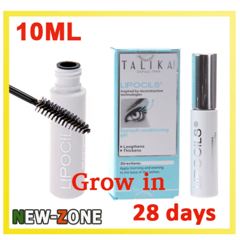 Hot Sale Eye Mascara Factory Price Talika Lipocils Lash Gel Eyelashes Growth 10 ml Grow In 28 Days