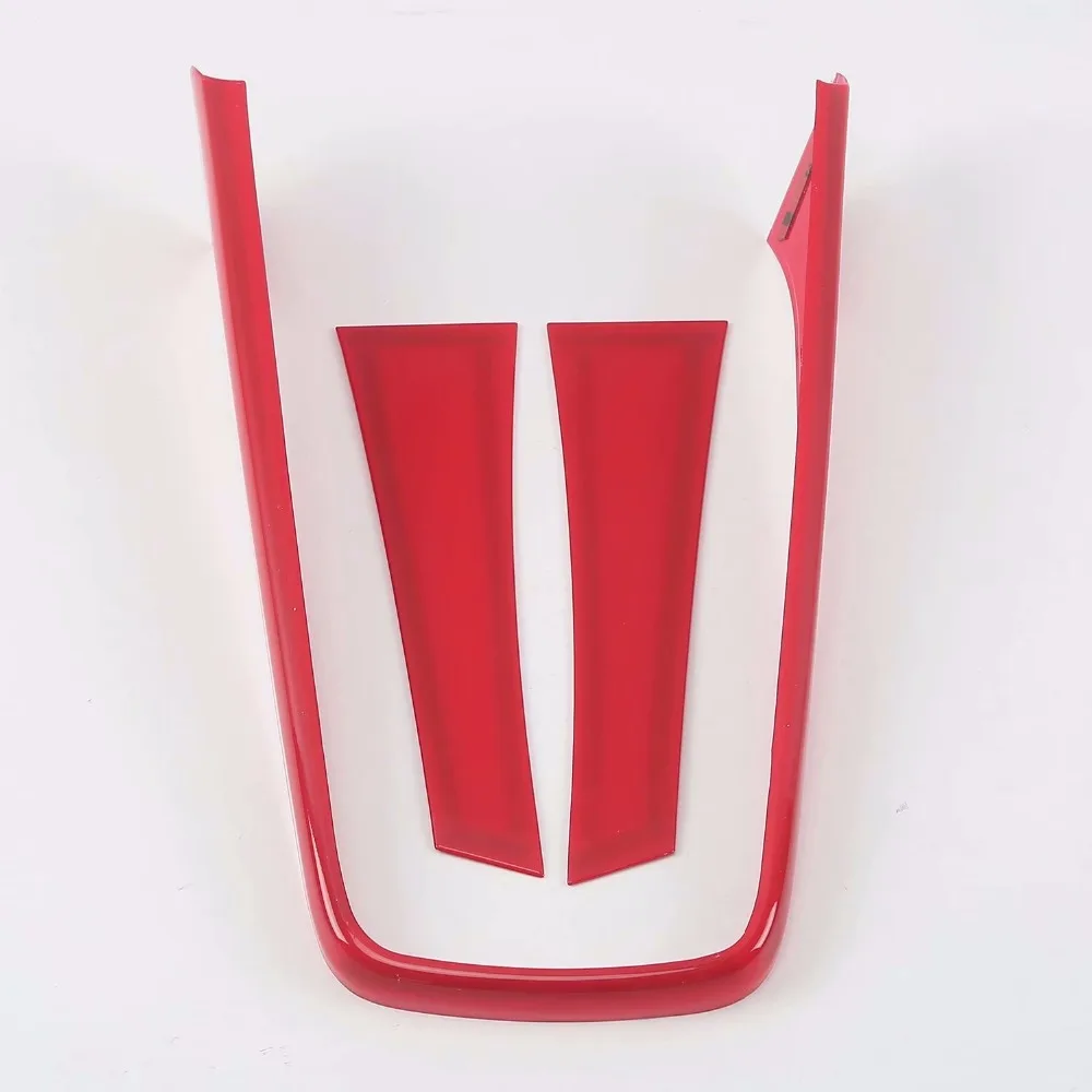 Para Porsche Cayenne 2018 2019 cromo ABS Del Cambio leva del Cambio Pannello Telaio ajuste Copertura 3 pz Para Porsche Cayenne 2018 2019 cromo ABS Del Cambio leva del Cambio Pannello Telaio ajuste Copertura 3 pz