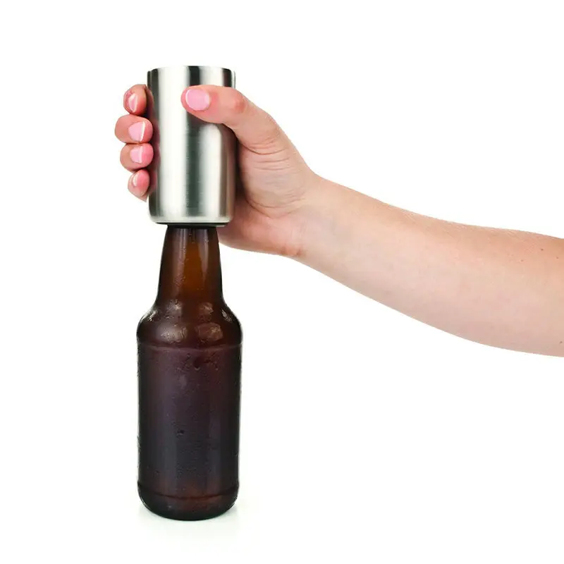 Открывалка для бутылок пива автоматический Нержавеющая сталь пиво сок питьевой открывалка для бутылок подарок панель инструментов открывалка Кухня Пособия по кулинарии инструмент
