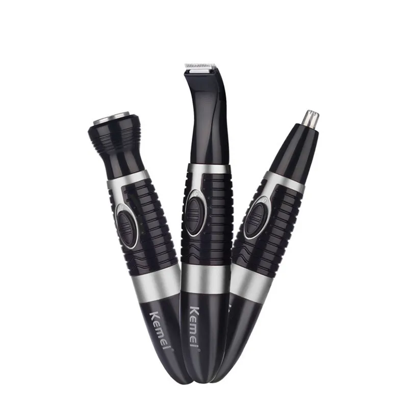 Fast Shaving Men Electric Nose Hair Trimmer Waterproof Trim Nose Ear Sideburns Hair Cut Eyebrow
