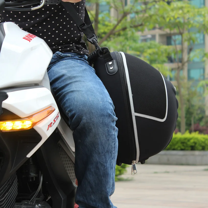 Pro-biker мотоциклетный шлем сумка на заднее сиденье багаж дорожная сумка инструмент хвост оборудование сумка мотоцикл путешествия чемодан чехол