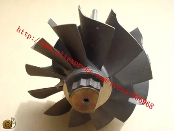 

HX55 Turbo parts Turbine shaft and wheel size 80mm*86.3mm,12blades,supplier by AAA Turbocharger Parts