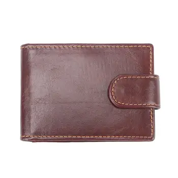 

Hot Fashion Men Faux Cowhide Multi Compartment Cash Card Holder Bifold Short Wallet Purse