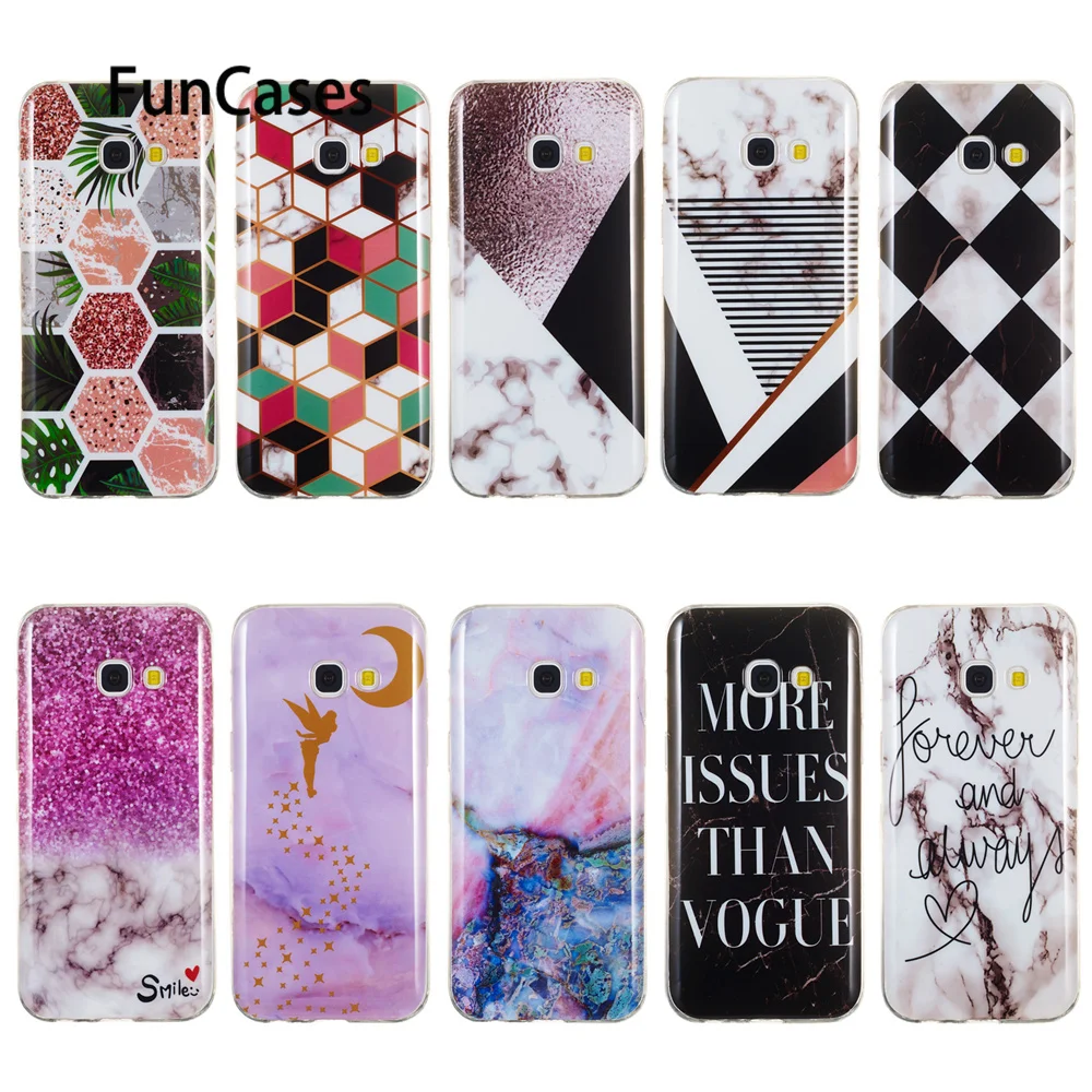 Прохладный покрытия для Funda samsung A5 2017 Натуральный Мягкий Силиконовые чехлы СПС