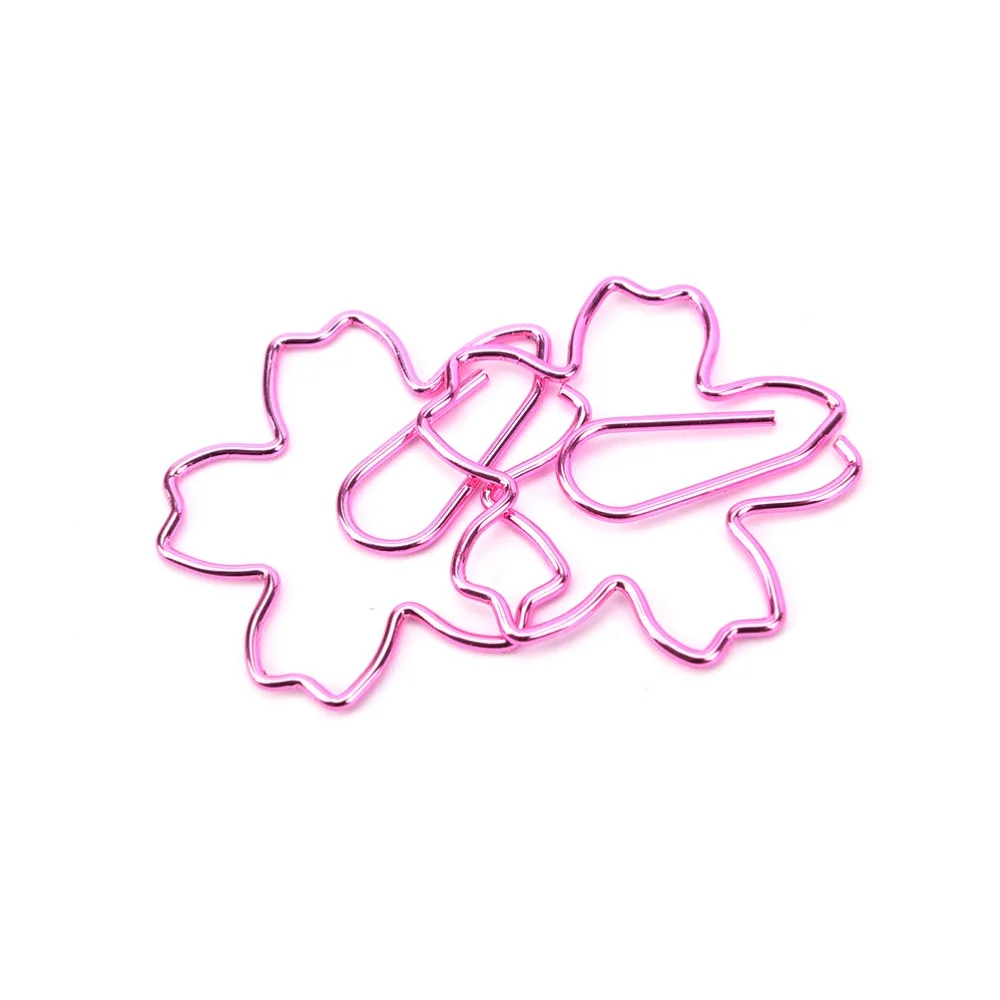 Sakura CherryBlossom цветы скрепки для книг маркеры канцелярские принадлежности для детей школьников школьные офисные принадлежности