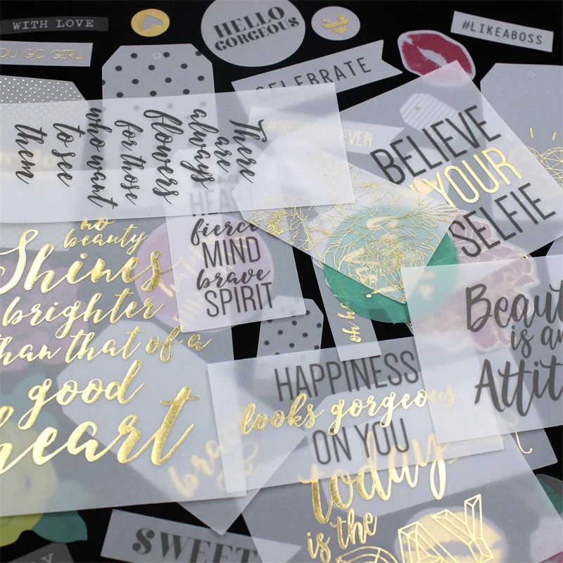 KSCRAFT 35pc Hello Sunshine Vellum бумажные высечки для скрапбукинга Happy planner/карточная
