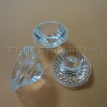 Высококачественная светодиодная линза 20 мм 30 градусов поверхность бусин, без держателя, объектив с высокой мощностью