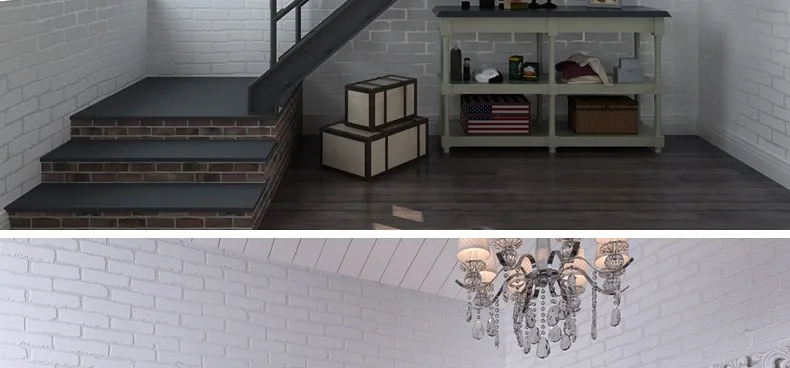 Винтажные рельефные рулонные обои кирпичная стена Современные 3D эффект кирпичные обои для декора спальни гостиной фон настенное покрытие