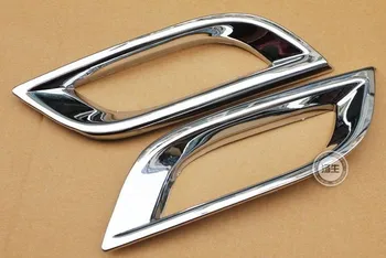 

ABS Chrome Front Fog light Lamp Cover Trim For 2010-2012 Mazda 3