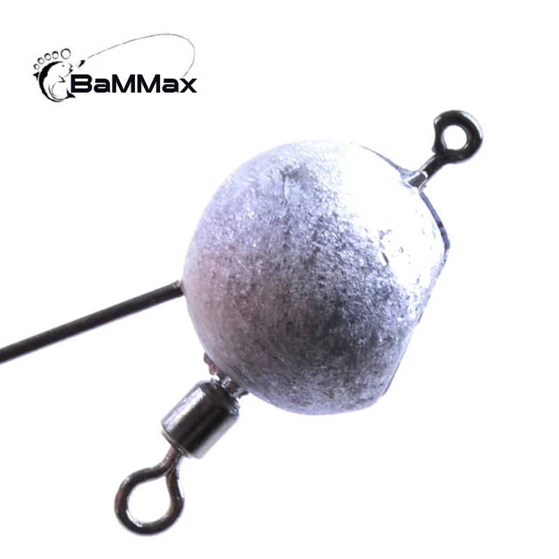 Bammax fishing hook 5pcs/lot 4.8g 3cm  Jig head lead head hook for Soft Bait Worm Barbed Fishhook Fishing tackle Accessories