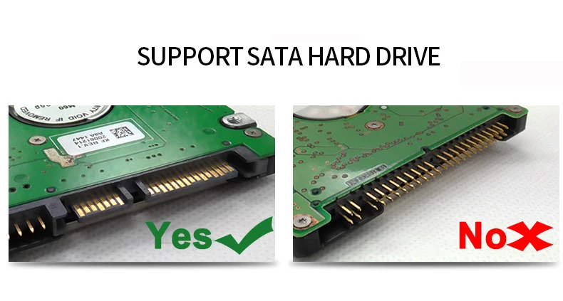 support sata hdd ssd