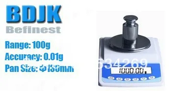 

100g Electronic Balance Measuring Scale Large Range Balance Counting and Weight Balance with 0.01g Scale