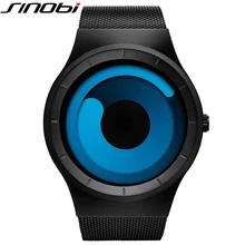 SINOBI 2017 Femmes Montre Creative Acier Inoxydable Maille Bracelet Lady Genève Quartz Montres Femme De Mode Montre-Bracelet Reloj Mujer