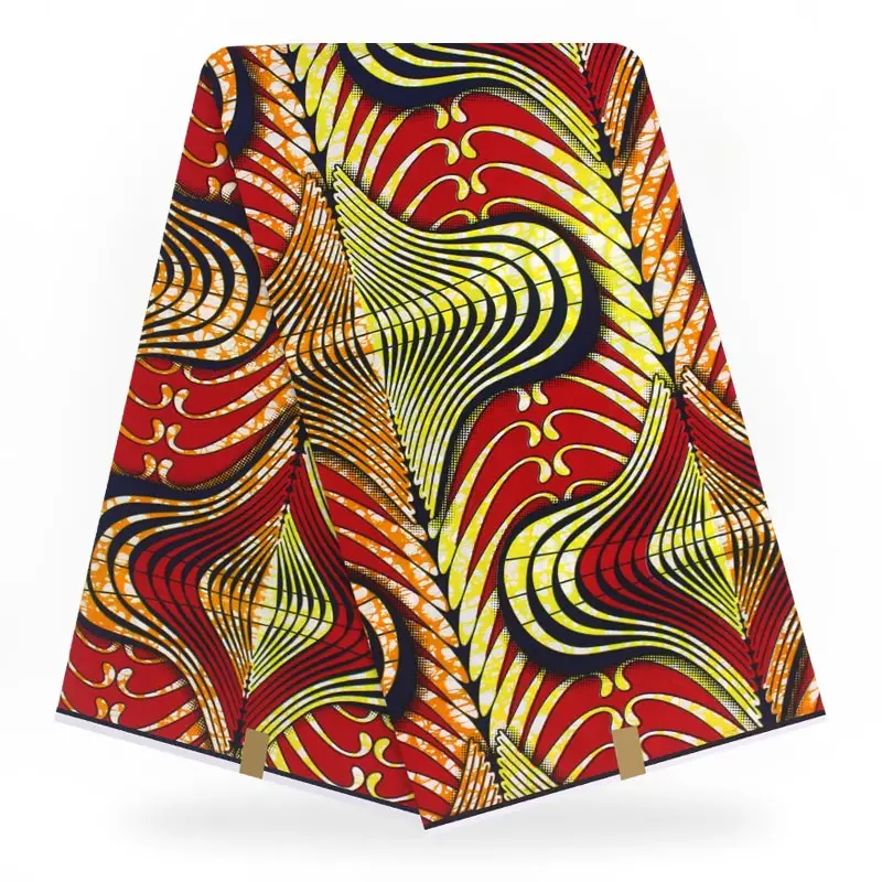 Сохраняющаяся мягкая восковая большая нигерийская африканская парафинированная ткань с принтом хлопковая ткань голландский батик ткань для шитья