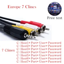 HD Cccams espa a 1 year Cccams for Spain Europe Italy Poland Portugal with 7 Lineas Ccam for Receptor Satelite V8 TV Receivers