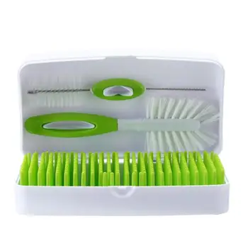 

Baby Bottle Drying Rack Food Grade PP Storage Nipple Shelf Dishes Drainer
