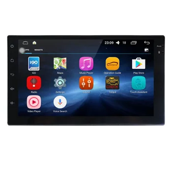 

Android 2 din 178*100 universal no car dvd player gps navigation car stereo car radio video player streeing wheel control RDS