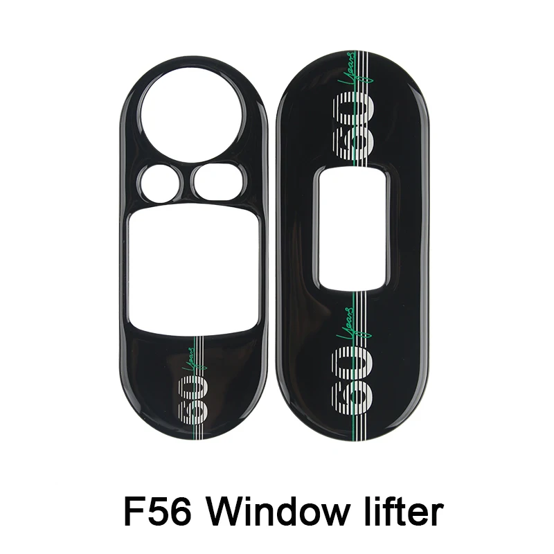 3D ABS стикер 60th юбилей издание значок интерьер наклейка s Автомобиль Стайлинг Эмблема Для BMW MINI cooper one F55 F56 JCW авто - Название цвета: number 9