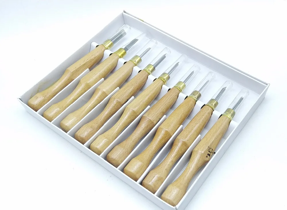 Precisão Scorper Graver Burin Carving Tools Cinzel