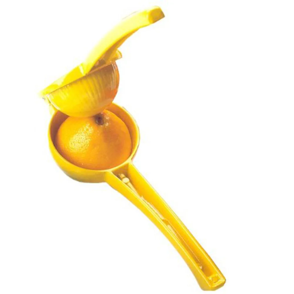Aluminum Handheld Manual Lemon Squeezer Juicer Orange Citrus Press Juice Fruit Lime Kitchen Color Yellow | Дом и сад