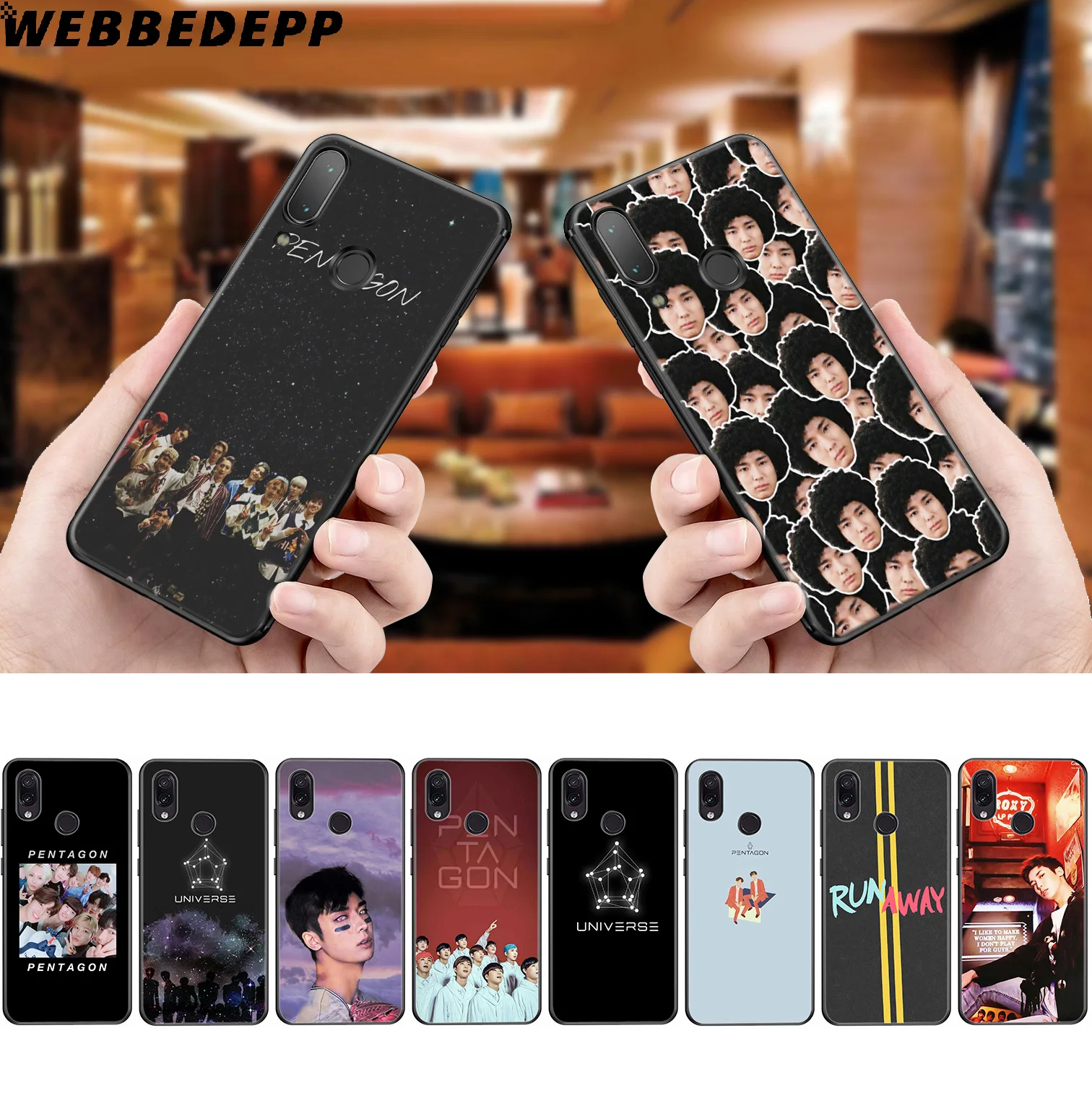 WEBBEDEPP Пентагон юто кино мягкий чехол для Xiaomi Redmi K20 7A 4A 4X 5 5A 6 6A S2 Note 8 4 7 Pro Plus Prime |