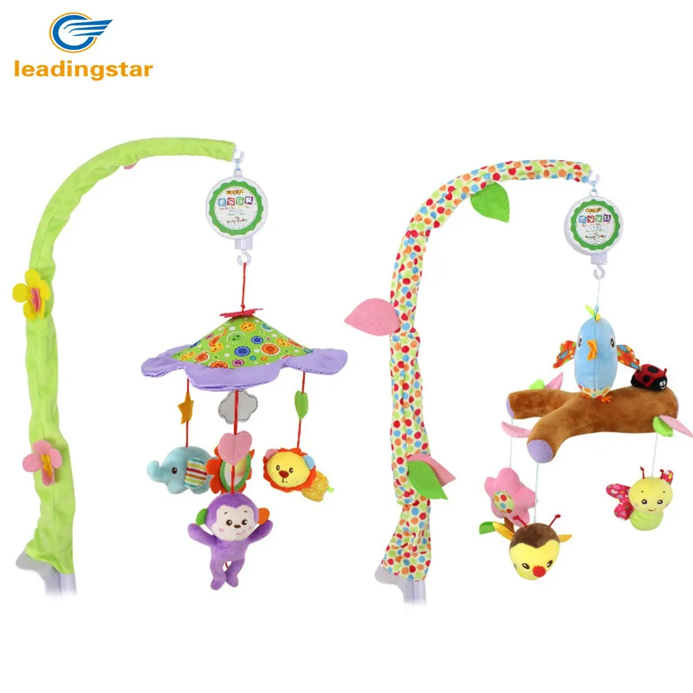 LeadingStar Musical Stroller Crib Toy Mobile Bed Bell Lovely Animals