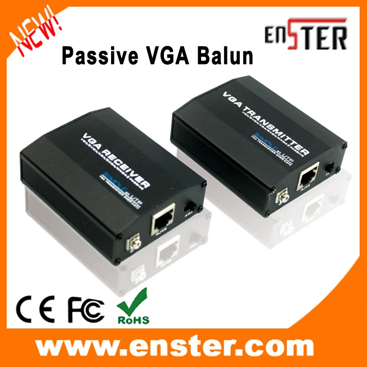 VGA Balun RJ45 to HD15 1 Pair