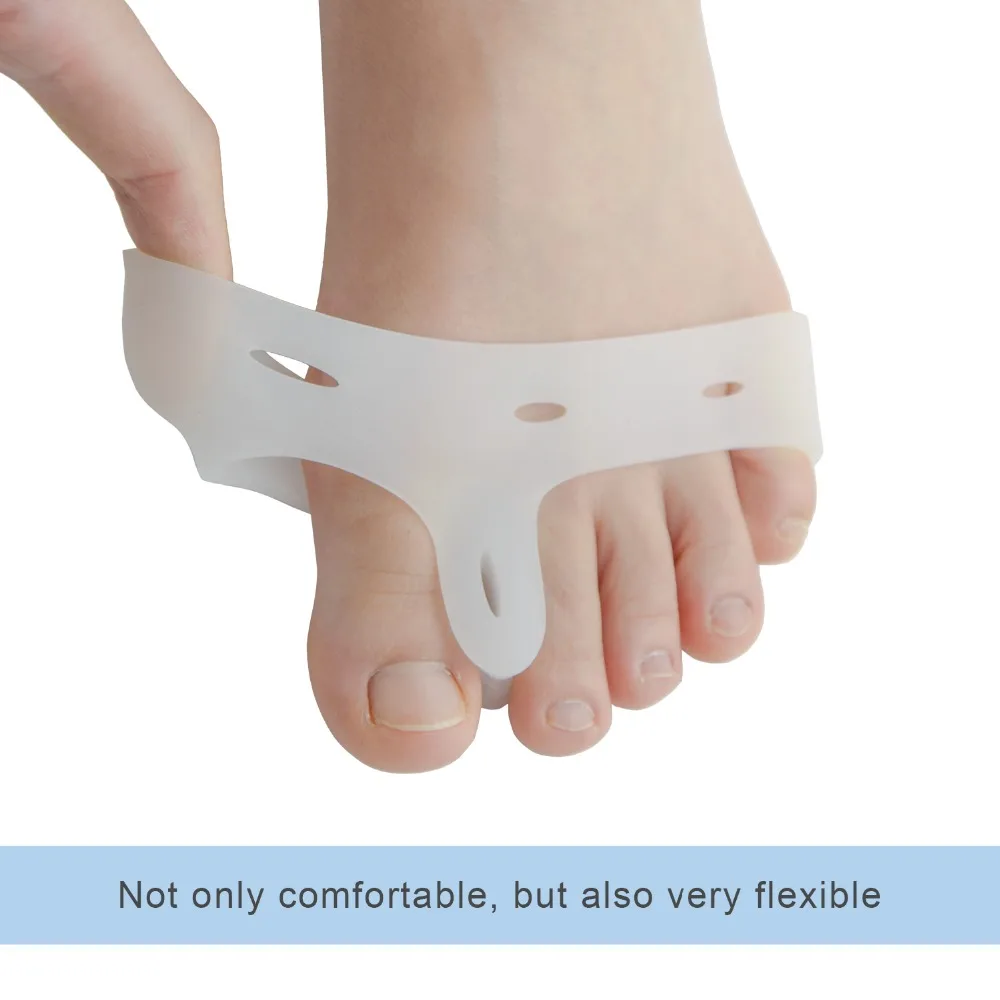 2Pcs Hot-New Big Toe Bunion Splint Straightener Corrector Foot Pain Relief Hallux Valgus for Unisex Foot Massager C141