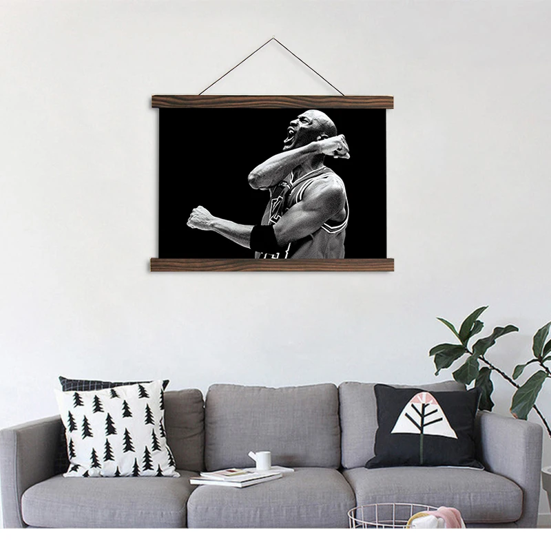 

Artryst Modern home decor hanging paintings art module picture basketball player HD printed on canvas for living room wall