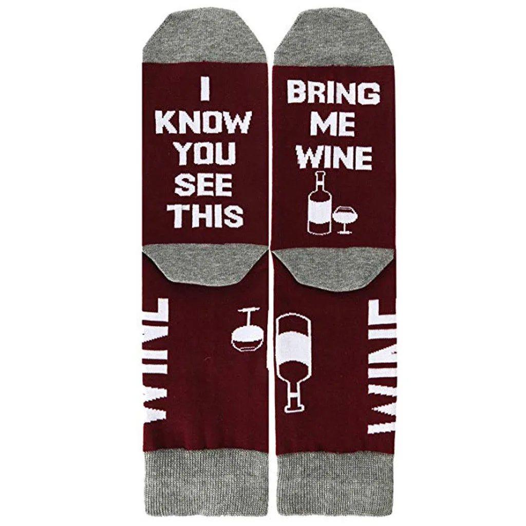 

Men Women Novelty Funny Saying Crew Socks If You Can Read This Socks funny socks letter print lovely fashion happy socks 2019#ss
