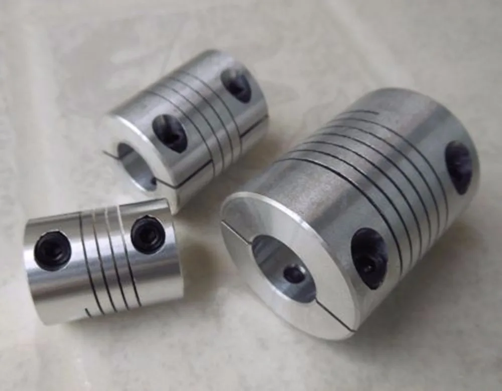 3Pcs 3mm 3 x 4mm 4 mm Flexible Coupler Coupling Linear Motion D18L25 D