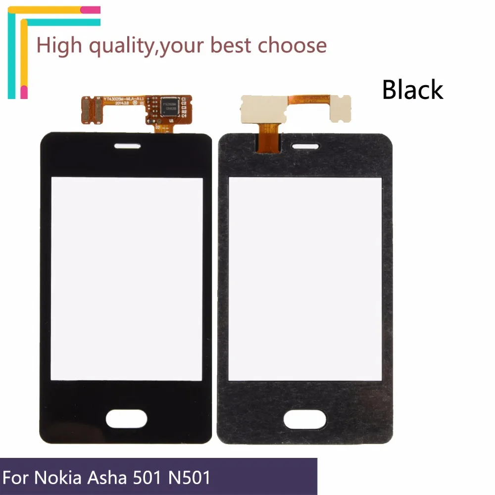 10 шт./партия для Nokia Lumia 501 Lumia501 N501 сенсорный экран Сенсорная панель дигитайзер