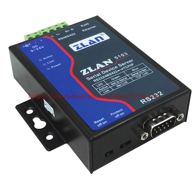 Serial server | serial to Ethernet module |RS232/485/422 to Ethernet ZLAN5103