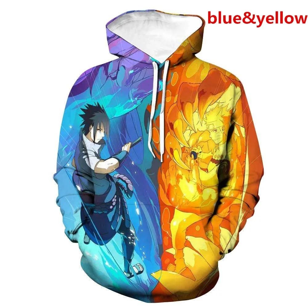 

ZOGAA 2019 New Naruto 3D Hoodie Fashion Streetwear Anime Hoodie 8 Models Cosplay Supreme Hoodie Plus Size S-3XL Hoodie Men 3D