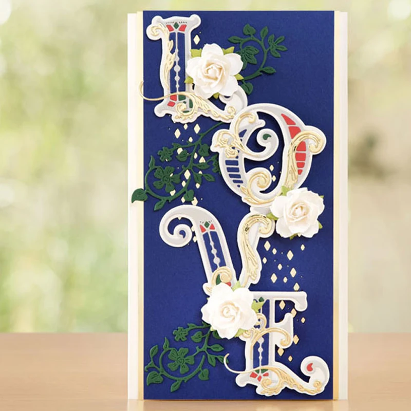 Oasis Floral Garland Metal Cutting Dies Stencils for DIY Scrapbooking Card