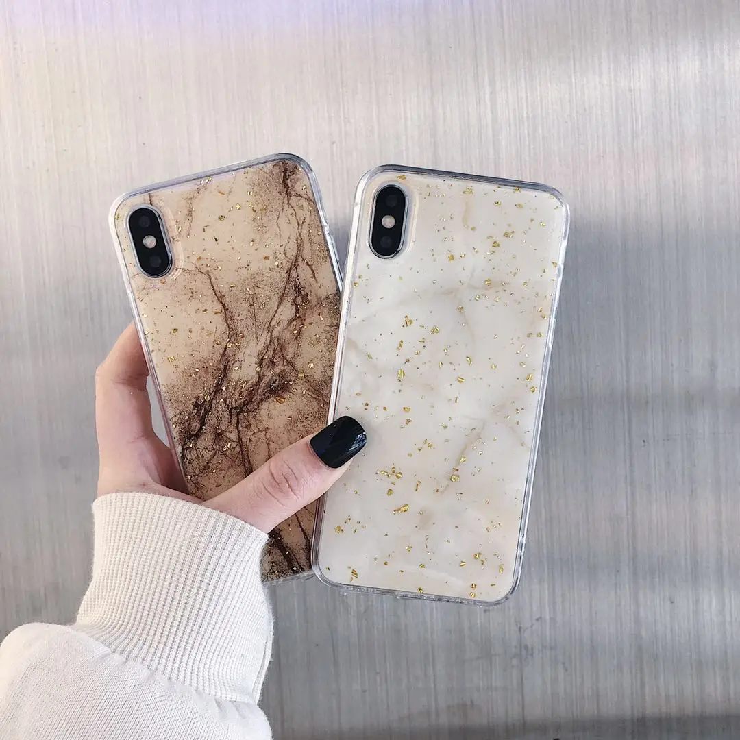 

Fashion Luxury Soft TPU Phone Cases For iphone XS Max XR X 8 7 6 6S Plus 5 5S SE Bling Star Shimmering Powder Transparent Cover